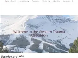 Sites similar to westerntrauma.org