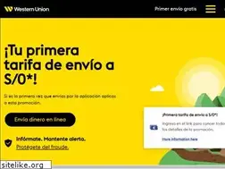 Sites similar to westernunion.com.pe