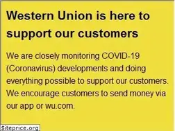 Sites similar to westernunion.no