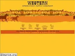 Sites similar to westernupholsterysupply.com