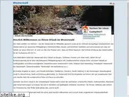 Sites similar to westerwald-24.de