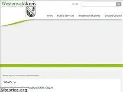 Sites similar to westerwaldkreis.de