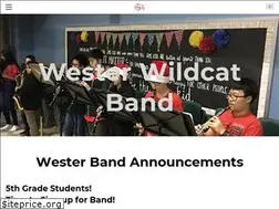 Sites similar to westerwildcatband.com