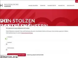 Sites similar to westfaelische-hanse.de