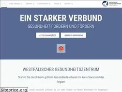 Sites similar to westfaelisches-gesundheitszentrum.de