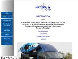 Sites similar to westfalia-ford.co.uk