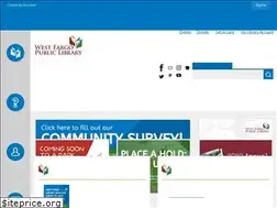 Sites similar to westfargolibrary.org