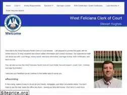 Sites similar to westfelicianaclerkofcourt.org