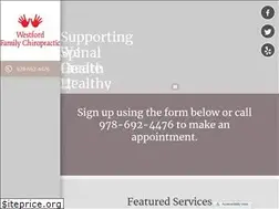 Sites similar to westfordchiropractic.com