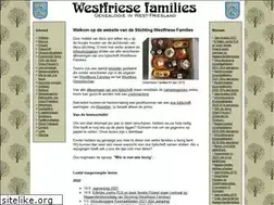 Sites similar to westfriesefamilies.nl