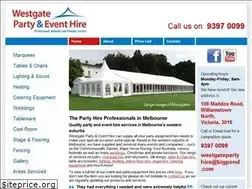 Sites similar to westgatepartyhire.com.au