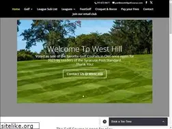 Sites similar to westhillgolfcourse.com