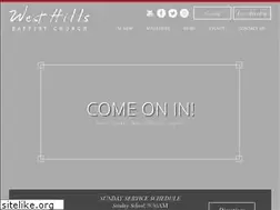 Sites similar to westhillsbaptist.org