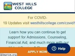 Sites similar to westhillscollege.com