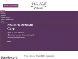 Sites similar to westhillspediatrics.net