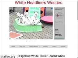 Sites similar to westie-whiteheadlines.de