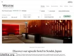 Sites similar to westin-sendai.com