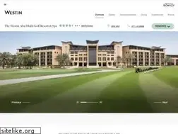 Sites similar to westinabudhabigolfresort.com