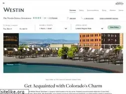 Sites similar to westindenverdowntown.com