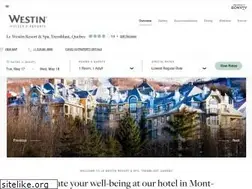 Sites similar to westintremblant.com