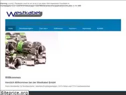 Sites similar to westkabel.com