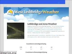 Sites similar to westlethbridgeweather.com