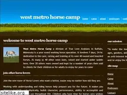 Sites similar to westmetrohorsecamp.com