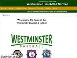 Sites similar to westminsterbaseball.org