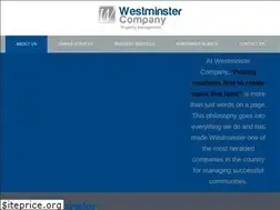 Sites similar to westminstercompany.com
