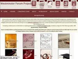 Sites similar to westminsterforumprojects.co.uk