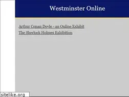 Sites similar to westminsteronline.org