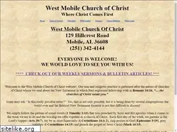 Sites similar to westmobilechurch.com