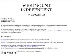 Sites similar to westmountindependent.com
