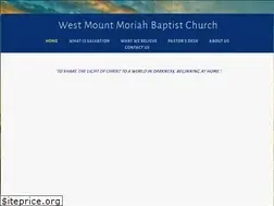 Sites similar to westmountmoriah.org