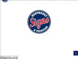 Sites similar to westmountsigns.com