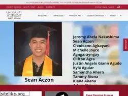 Sites similar to westoahu.hawaii.edu
