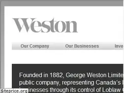 Sites similar to weston.ca