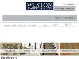 Sites similar to westoncarpet.com