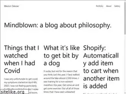 Sites similar to westondeboer.com