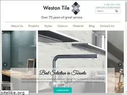Sites similar to westontile.com