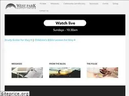 Sites similar to westparkbaptist.org