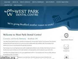 Sites similar to westparkdentalcentre.com