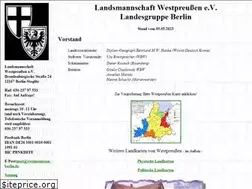 Sites similar to westpreussen-berlin.de