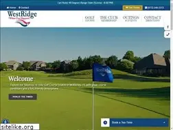 Sites similar to westridgegolfcourse.com