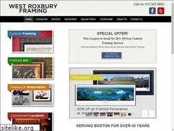 Sites similar to westroxburyframing.com