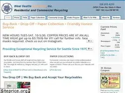 Sites similar to westseattlerecycling.com
