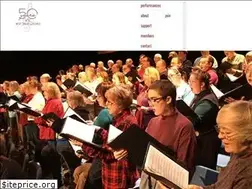 Sites similar to westshorechorale.org
