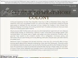 Sites similar to westshorecolony.com