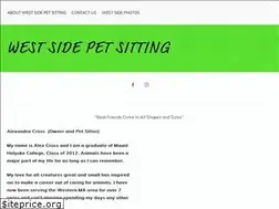 Sites similar to westsidepetsitting.com