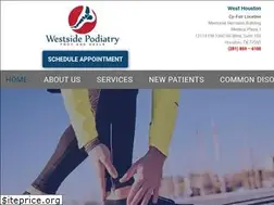 Sites similar to westsidepodiatryhouston.com